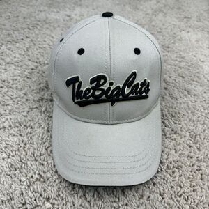 The Big‎ Cats Golf Hat ADG Khaki Strapback 3D Black Script Logo Baseball Cap